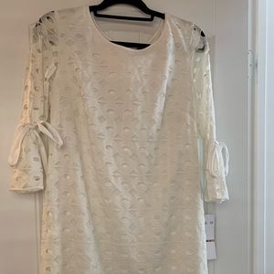 White R&K dress